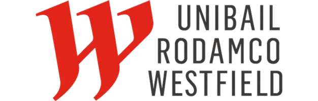 Logo de westfield gestionnaire de centres commerciaux, stratégie ESG, décarbonation